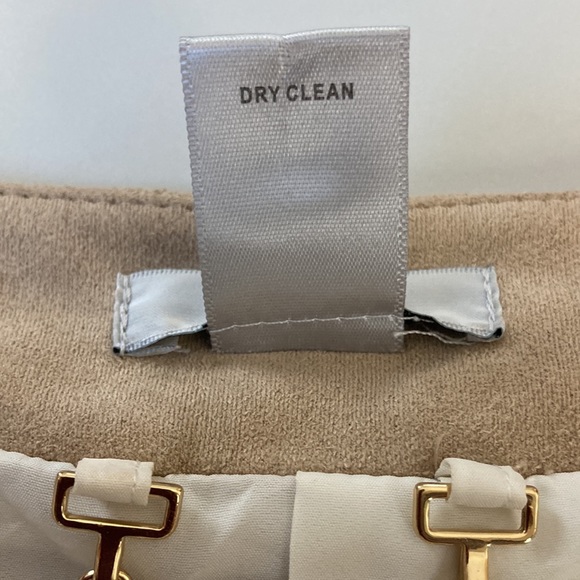 Cache Tan Faux Suede Fringed Jacket - Picture 14 of 15